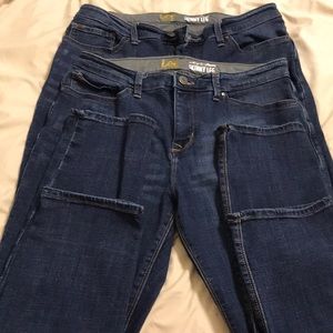 2-Lee Modern Series Midrise Skinny Jeans